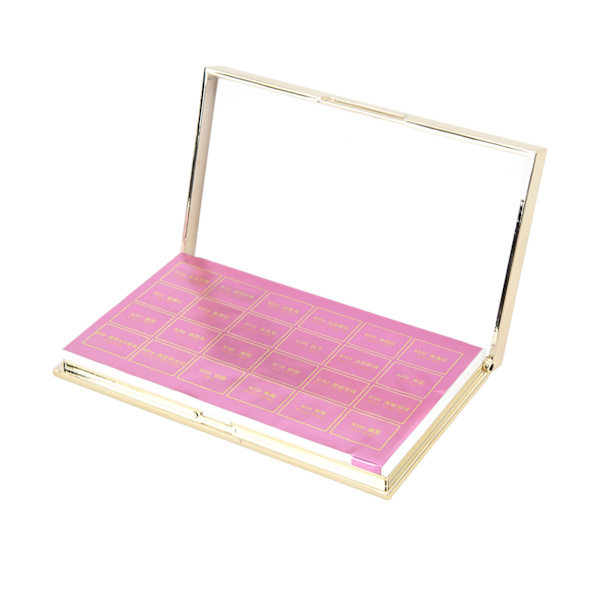 Akvarelmaling Sæt Transparent Pure Pigmenter 24 Farver Gummi Arabikum DIY Fremstilling Bærbar Pink Metalæske Kunst Akvarel Sæt