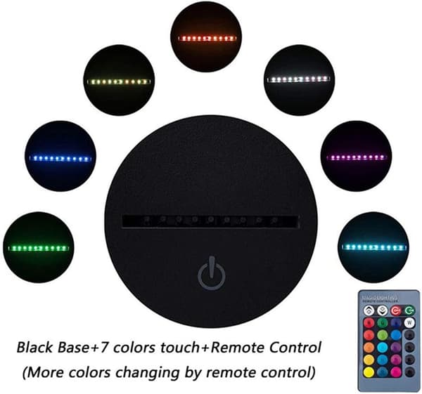 Led Nattlys USB Soveromsdekor Bordlampe Nattlys Anim