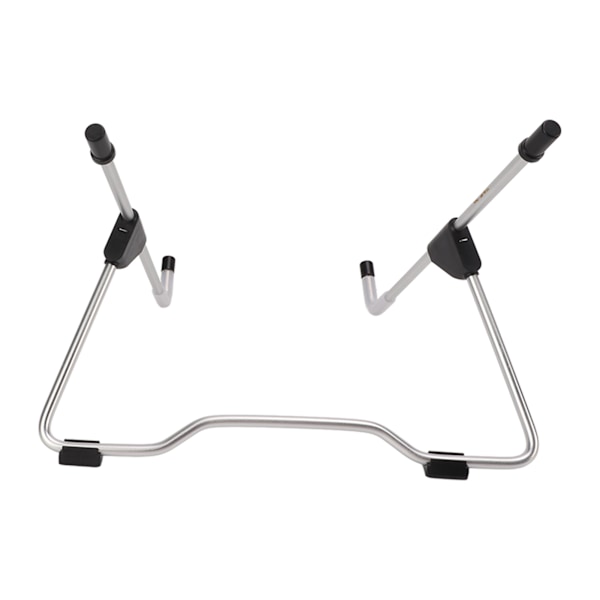 Tablet Stativ Justerbar Foldbar Luftfart Aluminium Tablet Stativ Holder Multifunktion Varmeafledning Tablet Support Sort