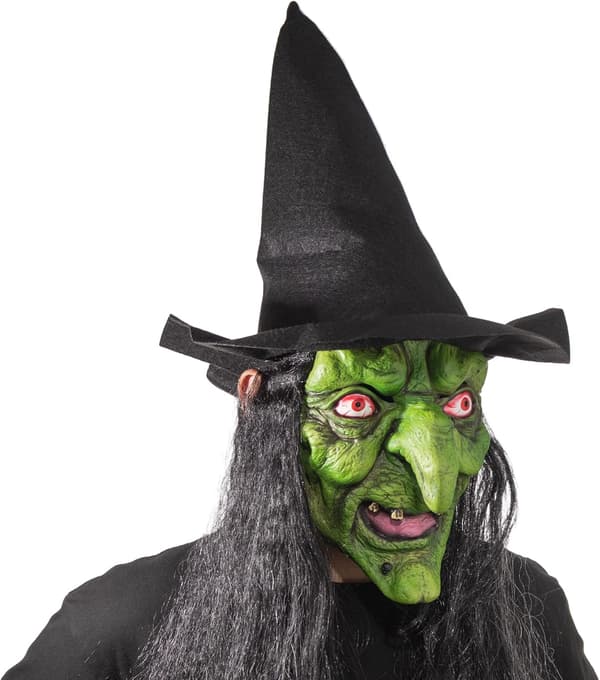 Halloween Läskig Ond Zombie Mask – Hyperrealistisk Latex Skräck Ansiktspropp för Spökhusfester & Skräcktema-Evenemang