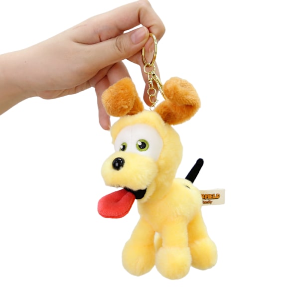 Klassisk Odie Nøglering Sød Tegneserie Nøglering Bilnøgle Vedhæng Kvinder Håndtaske Pengepung Vedhæng, Overraskelse Jul, Ferie og Fødselsdagsgaver 15cm Odie
