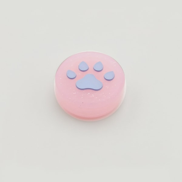 4 st söta kattklosdesign tumgreppskåpor kompatibla med Switch & Switch Lite & Switch OLED, joystick-lock mjukt silikonskydd