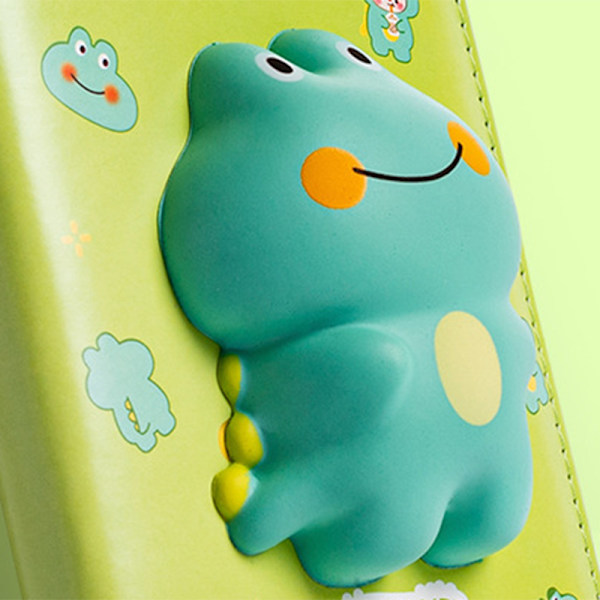 Stress Relief Notebook A6 Størrelse Sød Dyr Stress Relief Tegneserie Farvede Sider Sød Notebook Lille Dinosaur