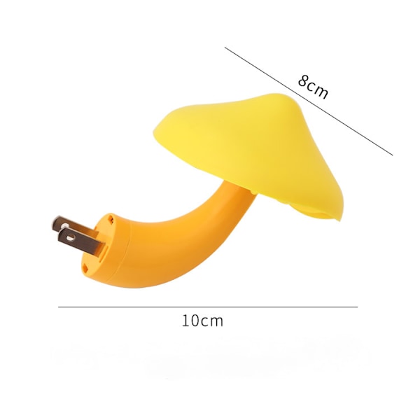 Svampformet energibesparende sensor LED-natlampe med