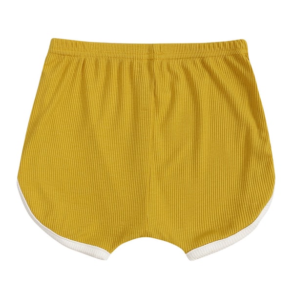 Toddler Solid Cotton Daily Short Summer Pyjamas,S(Gul)