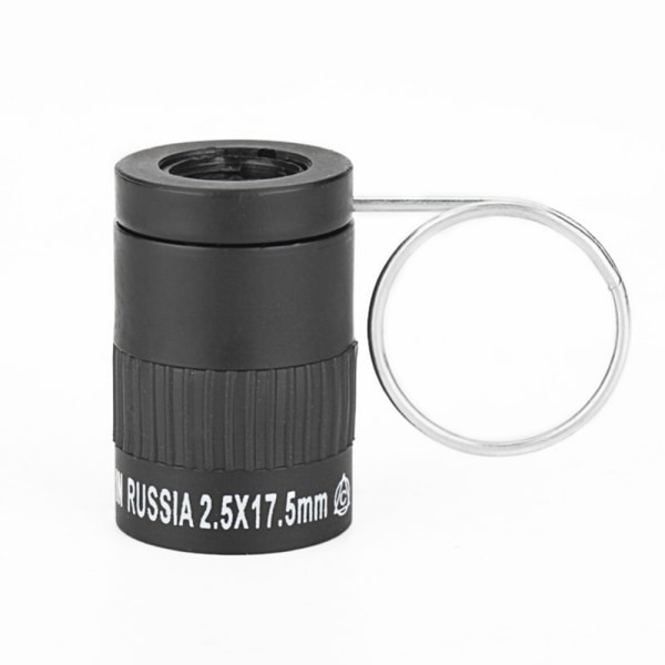 2,5x17,5 mm miniteleskopficka Monocular High Clarity Lins