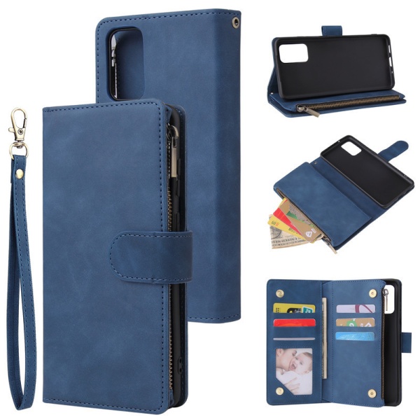 Kompatibel med Samsung Galaxy Note 20 Ultra Wallet Case Te
