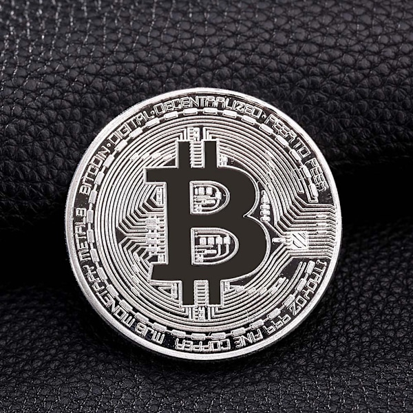Sliver Pattern BTC Samlarobjekt i Metall, Minnesmärke, Souvenir, Konstverk