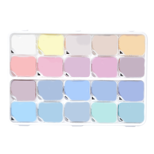 20 farver akvarel gouache pigment koncentreret maling tilbehør til kunststuderende 30ml