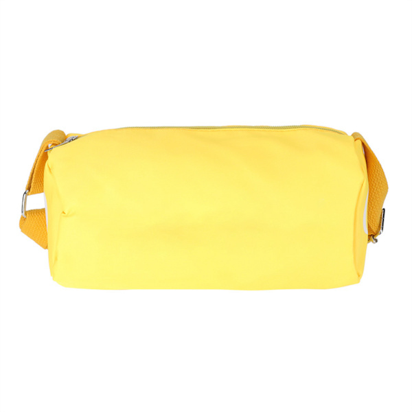 Justerbar rem Fashionable Børne Talje Bryst Bælte Taske Rejse Udenfor Taske (Citron Gul)