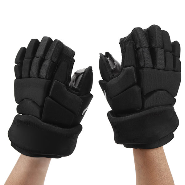 Hockeyspelare Handskar Hocky Böjbara Finger Skyddshandskar för Ishockey Innebandy Rullhockey 10 Inch