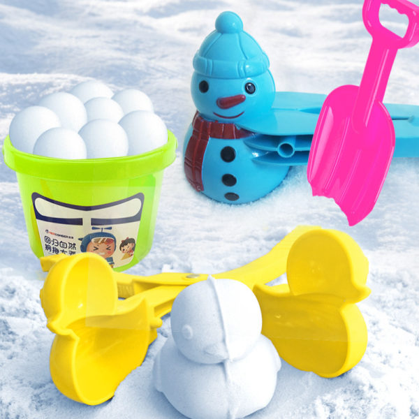 Børns snebold klip legetøj snebold artefakt snebold fig