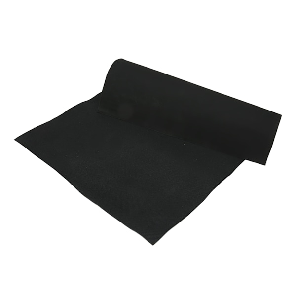 Sko Gummisål Plade Sort 1,2mm Anti Slip Blød Slidstærk Gummi Sålplade til Bundreparation Affjedring