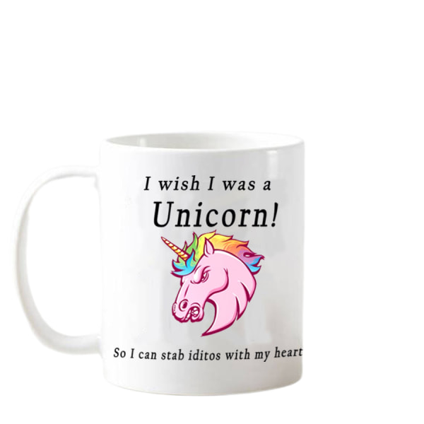 Unicorn kaffemugg Rolig nyhet Unicorn presenter för barn Söt flicka kvinnor Unicorn
