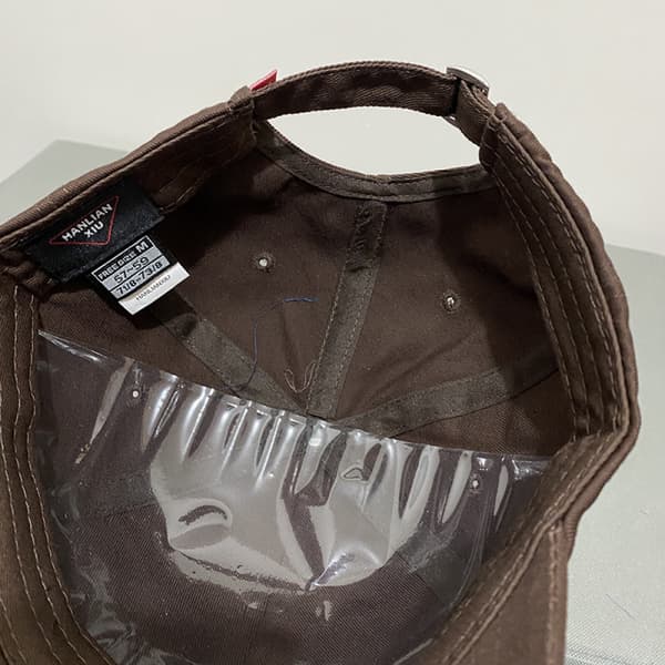 Hat Dame Sommer Bogstav Broderi Blød Top Casual Vild Ba Blue
