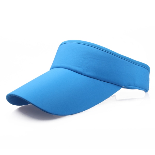 Blå sommar unisex polyester utomhushatt andningsbar solhatt I