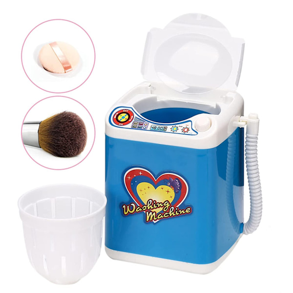 Mini Makeup Brush Cleaner Device, Plastic Electric Automati