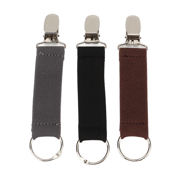 3 stk. Elastisk Hat Clip til Kvinder i Rustfrit Stål til Udendørsrejser, Hat Clip til Håndtaske, Rygsæk, Bagage, Sæt 1