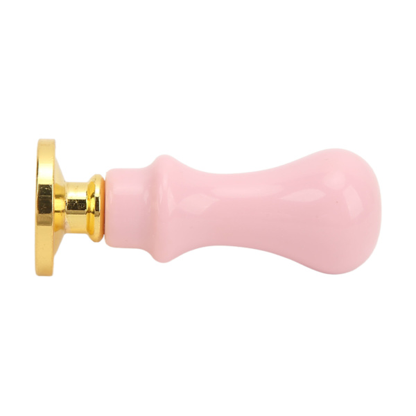 Voksforseglingssæt Retro udsøgt DIY håndværksstempel håndkonto kuvert brev ild maling forsegling voks sæt dekoration pink