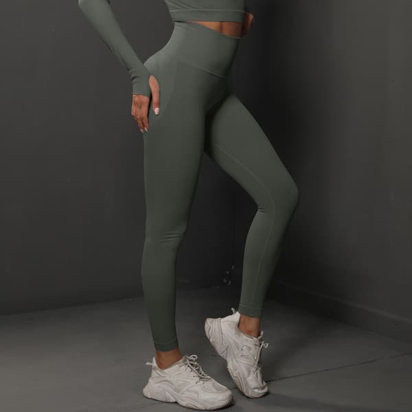 eggings til kvinder, Scrunch Butt Gym Seamless Booty Tight (M)