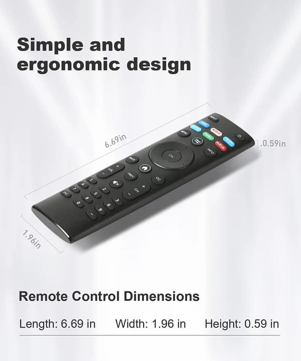 Universalfjärrkontrollersättning för VIZIO D-Series M-Se