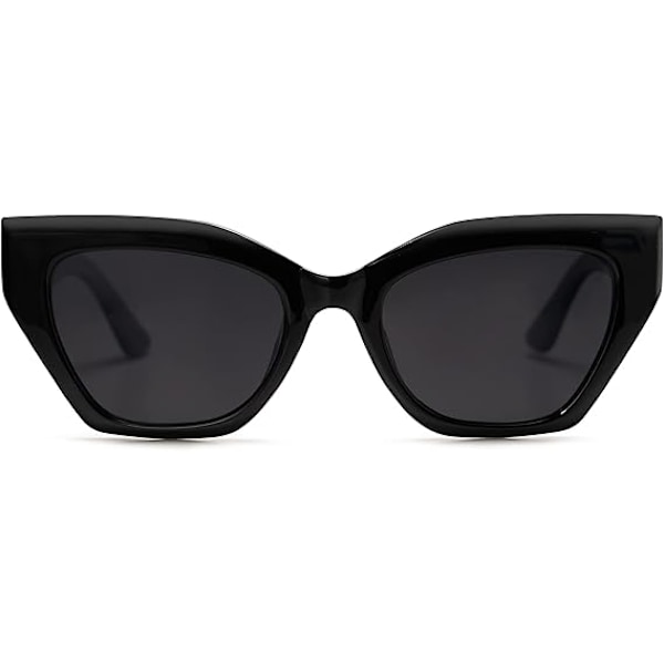 Neliönmuotoiset Polarisoivat Cat Eye -aurinkolasit naisille, retro, klassiset, vintage, trendikkäät cateye-aurinkolasit