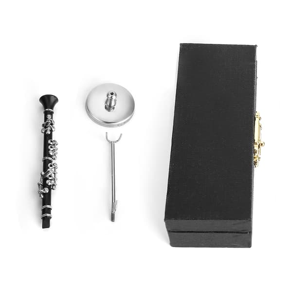 Miniatyr saksofon replika modell display musikkinstrument ornamenter dekorasjon gave