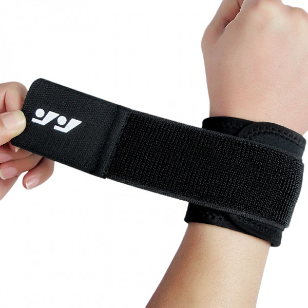2-pak håndleddskompresjonsstropp og håndleddsstøtte Sportshåndleddsstøtte for trening, vektløfting, senebetennelse, justerbar (svart)