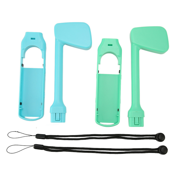 Peli Golf -mailat Ergonomiset Säädettävät Kaksinkertainen Suojaus Golf Peliohjain Grips for Switch for Joy Con Ohjaimet Sininen ja Vihreä