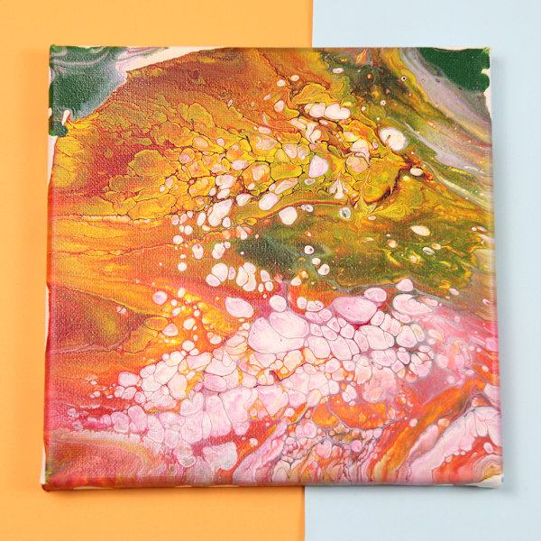 Cellulär vätskemålning pigment barn DIY vätskemålning pigment konstmaterial kit #1
