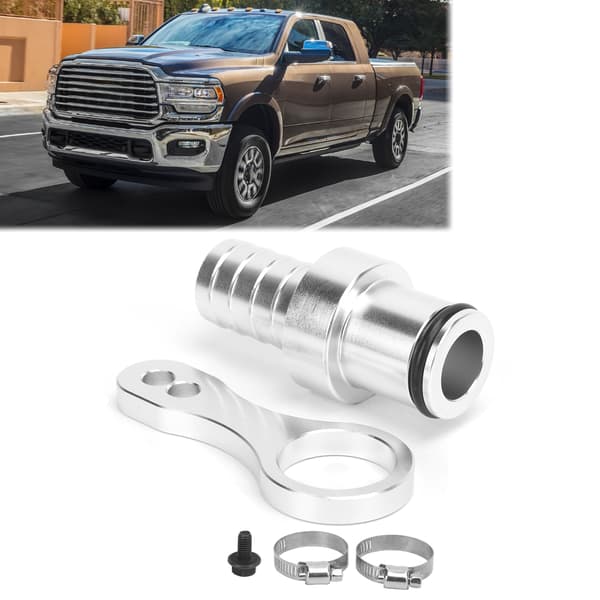 Kølemiddel Bypass Slange Barb Adapter Kit Udskiftning til Dodge Ram Cummins 2009‑2019