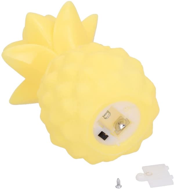 Natlampe Ananasform Silikone Led Natlampe Ornament