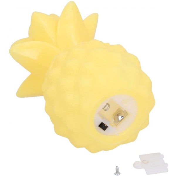 Nattlampa Ananas Form Silikon LED Nattlampa Orname