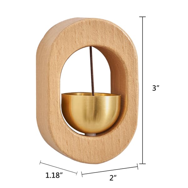 Magnetisk dørklokke med \"Ding Ding\"-lyd for døråpning, butikk oval