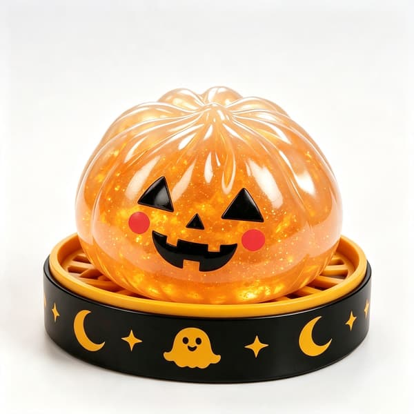 Halloween Jack-O-Lantern Maltose Squishy Klemmelegetøj Stresslindrende Gaver Jack Pumpkin