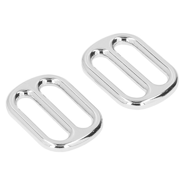 Justerbart spänne med pläteringsprocess DIY matchande fint utförande bärbar metallspänne silver