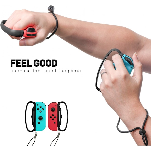 Grep for Switch Fitness Boxing, Håndtak for Nintendo Switch Boxing - 2 pakker