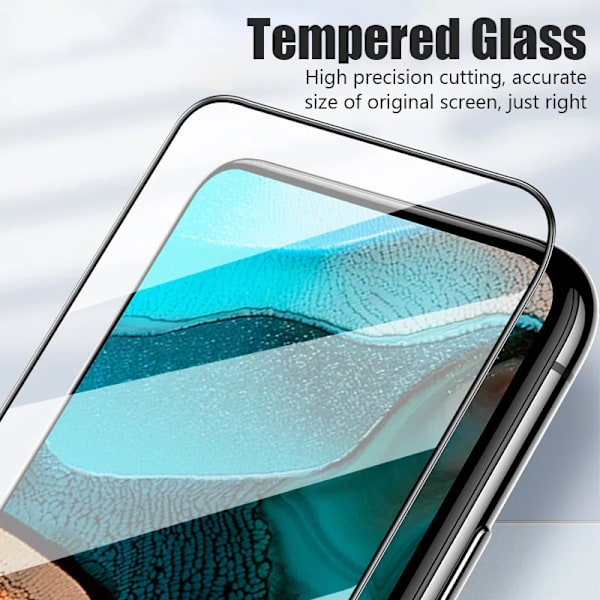 4 st Full Cover Skyddsglas för Xiaomi Redmi 10C Skärmskydd