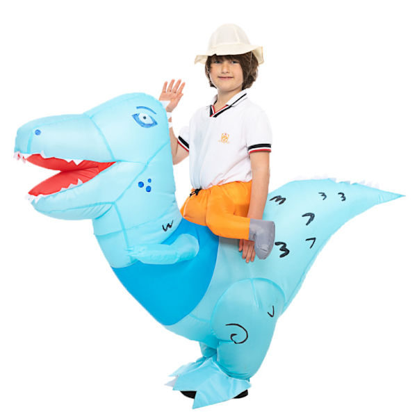 Ilmapuku Dinosaurusten Puku, Ilmapuku Dinosaurusten Puku, Puhallettava Puku Ilmapuku Halloween-Pukuihin Type D