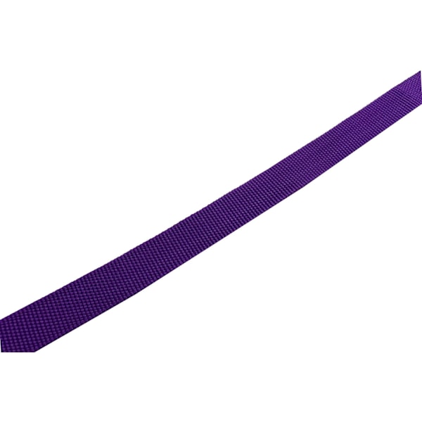 Justerbar Nylon Hundehalsbånd, Holdbart kæledyrshalsbånd 1 tomme 3/4 tomme 5/8 tomme bred, til store mellemstore små hunde (S( 5/8\" x 11-16\"), Lilla) PURPLE S