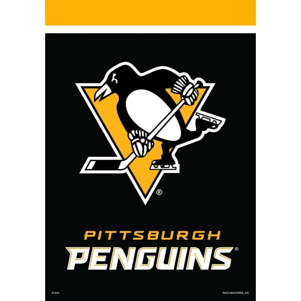 Sparo Pittsburgh Penguins Garden Flag Hockey Licenseret 12,5" x 18"