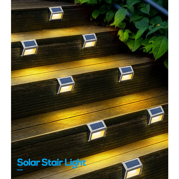 Utomhussollampor, 1 Pack Solar trädgårdslampor, vattentät A