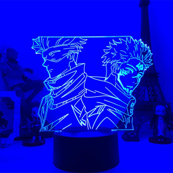 3D Night Light Anime Lamp Satoru Gojo Jujutsu Kaisen Led Nig