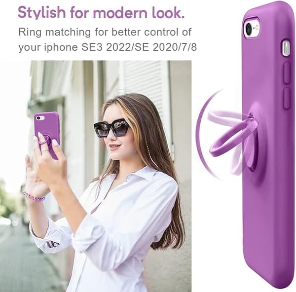Kompatibel med iPhone SE 2022 Deksel 4.7inch, iPhone SE3 Deksel