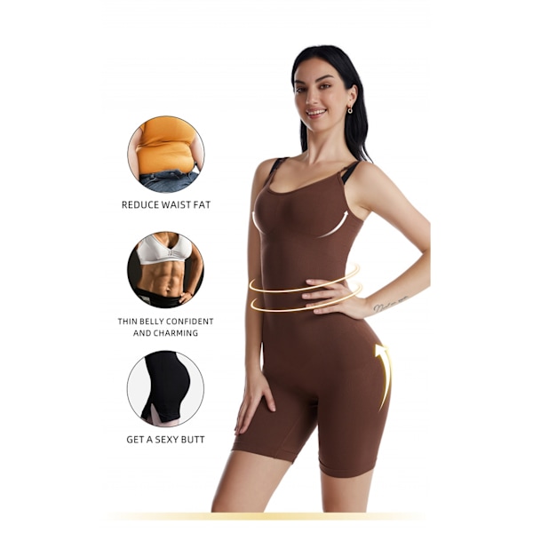 haper Briefs Bodysuit Butt Lifter Lår Slankere, Størrelse XL A166