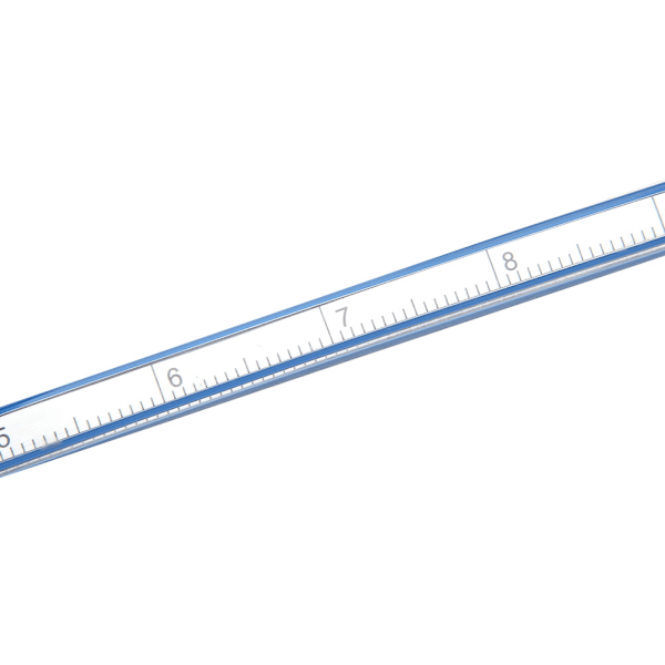 Mjuk ormformad linjal flexibel ritningskurva linjal kläder konst målningsverktyg (40cm)