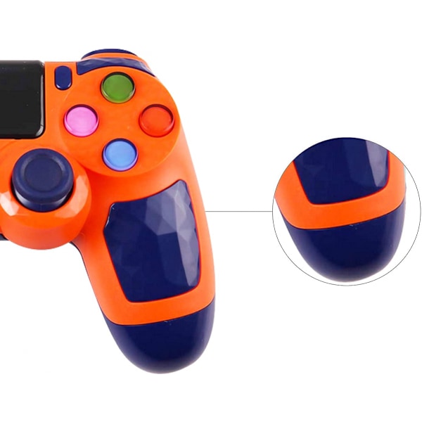 PS4 Spillkontroller for PS4, Bluetooth Trådløs Gamepad Comp Yellow