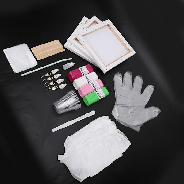 Flydende malingssæt Flydende maling Pigment Børn DIY Materiale Tegneværktøj KunstmaterialerMaldiverne
