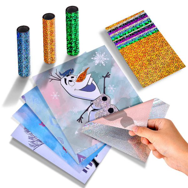 9PCS Cartoon Frozen Stickers Pack for Water Bottle Laptop R