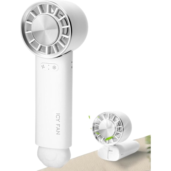 Bærbar Genopladelig Ventilator, Bærbar Personlig Køleenhed, Batteridrevet Ventilator, Håndholdt Ventilator, Perfekt Til Kvinder Mænd Og Børneventilator